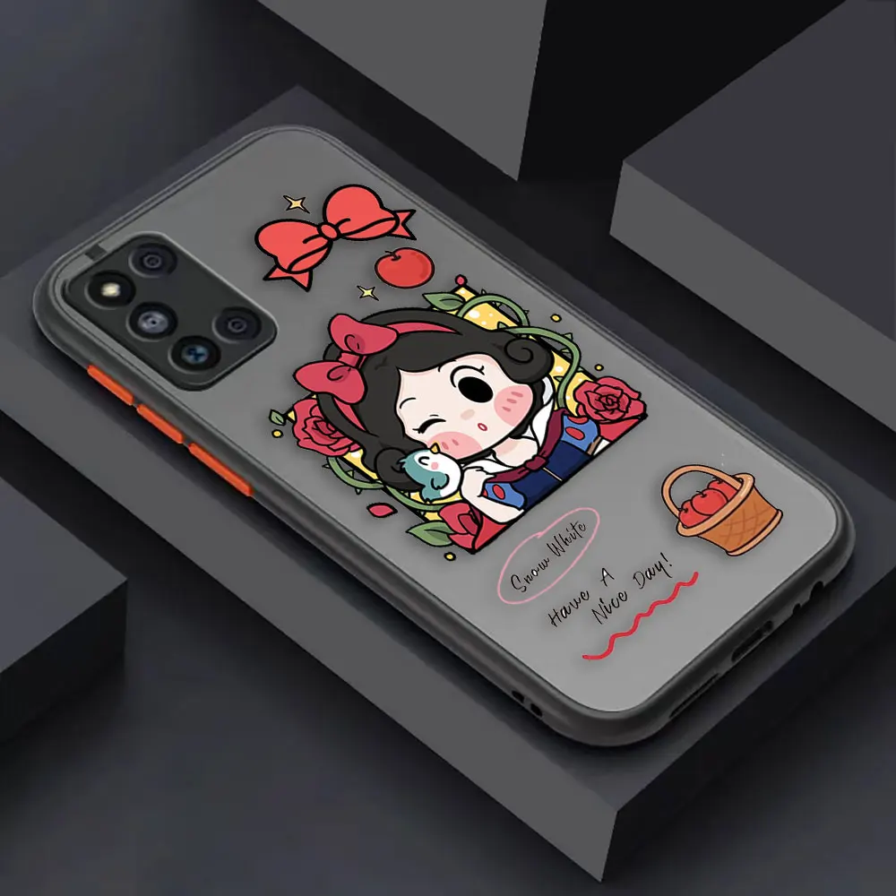 thumbnail image 1 of Funda mate para Samsung Galaxy M62 M53 M52 M51 M33 M32 M31 M30S M23 5G J8 J7 J6 J5 Funda Capa Shell dibujos animados Anime Blancanieves, 1 of 5