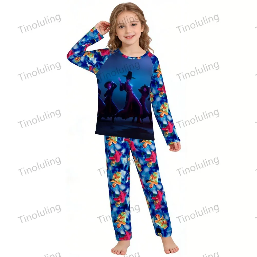 KPop Demon Hunters Huntrix Kids Pajamas Set Long Sleeve Girls Clothing 2pcs Children's Sleepwear Cartoon Boys Nightwear 3-14Y S6c59f8f00b1447f7b7ba9e7471794f46j
