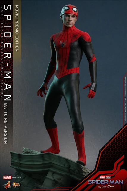 ACTION FIGURE HOMEM ARANHA UPGRADED SUIT 1:6 HOT TOYS