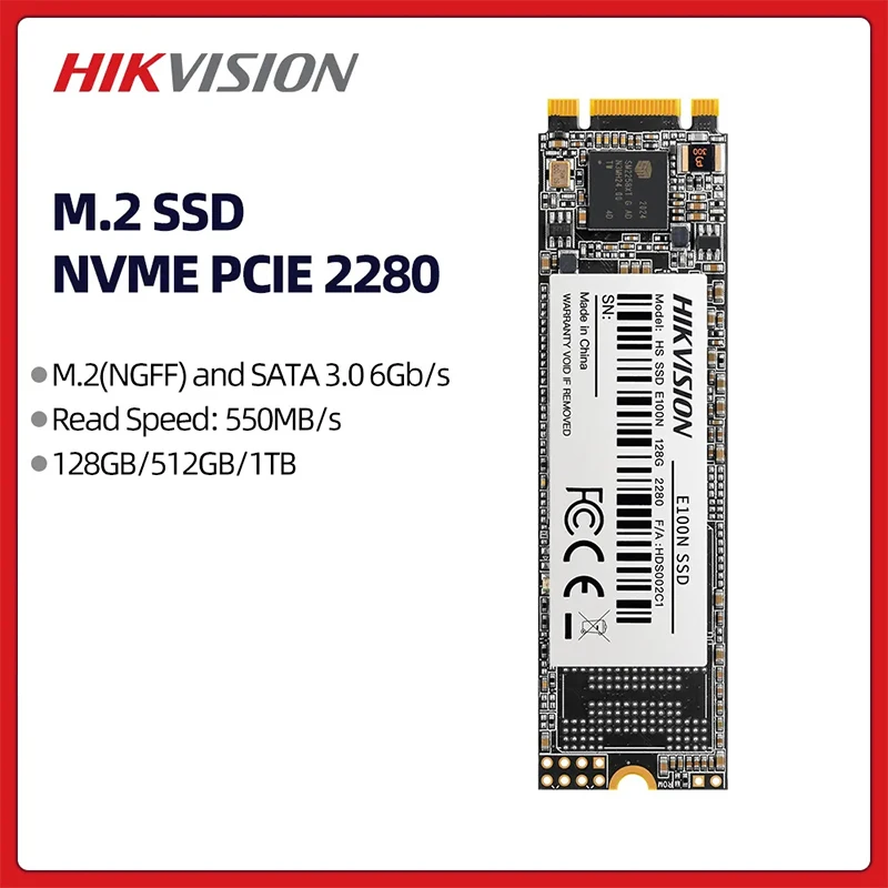 Hikvision Nvme Ssd 128gb Promo HIKVISION E3000 SSD 256GB 512GB 1TB