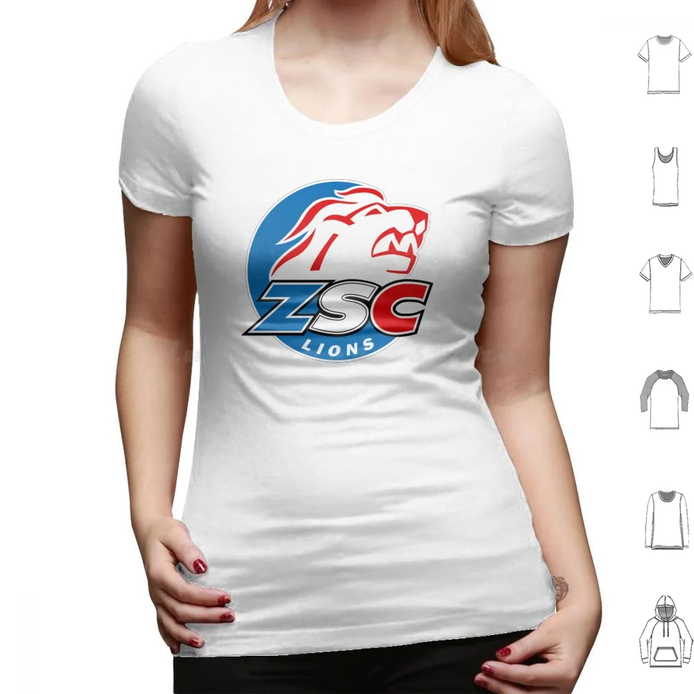 Zsc Lions Swiss Ice Hockey Sports Fans Zürich Switzerland T Shirt 