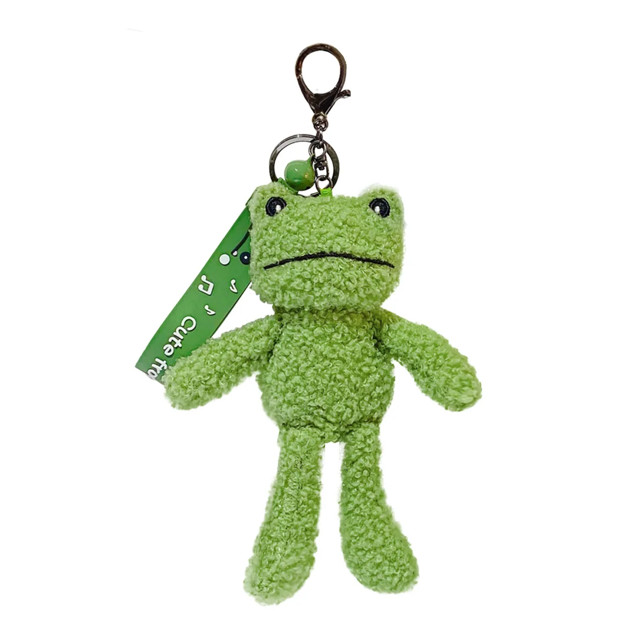 Plush Keychain Plush Toy Cute Cartoon Animal Plush Toy Keychain Backpack Coin Bag Frog Accessories Gift Kawaii Car Accessories