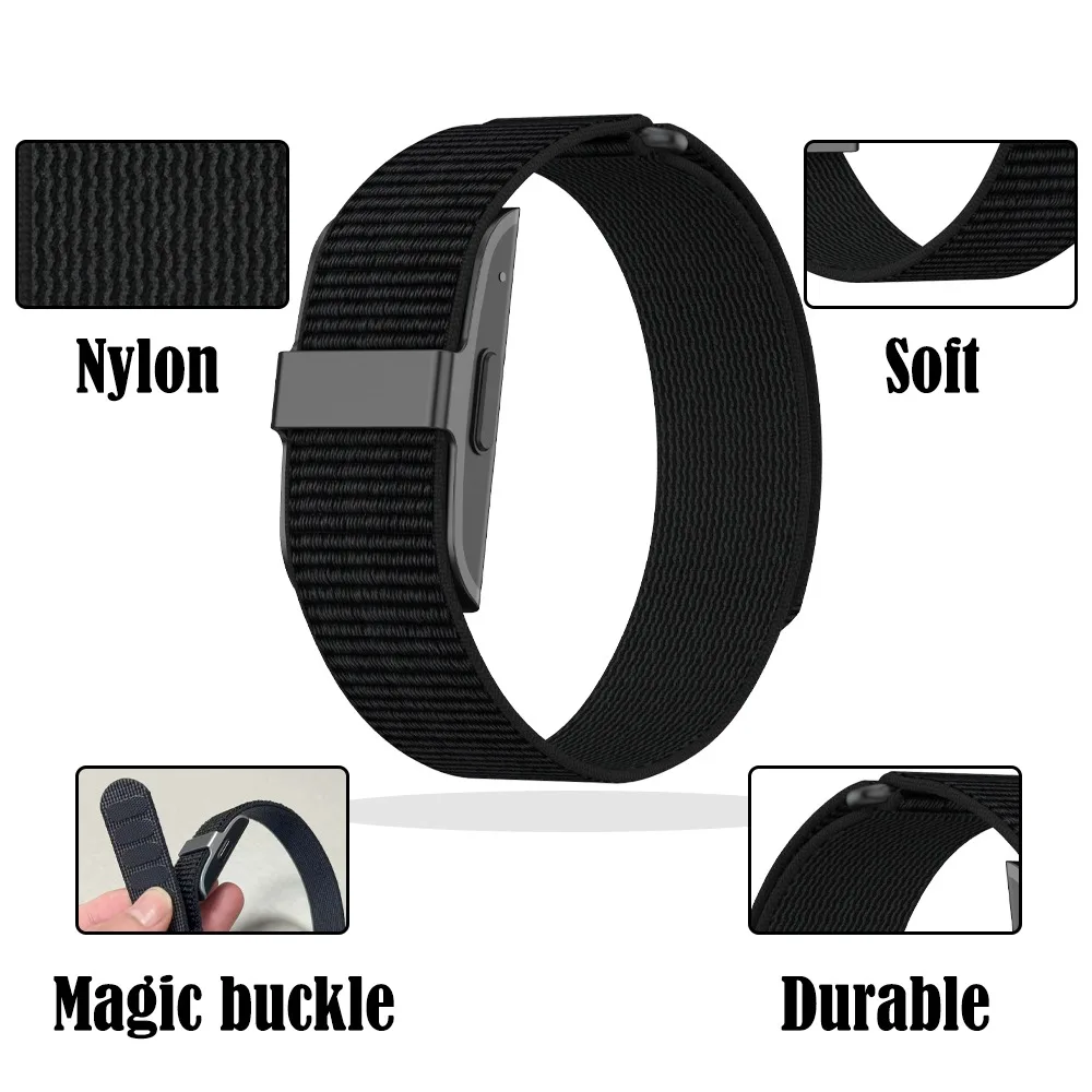 Enhanced 20mm Soft Nylon Adjustable Biceps Band Wristband/Armband