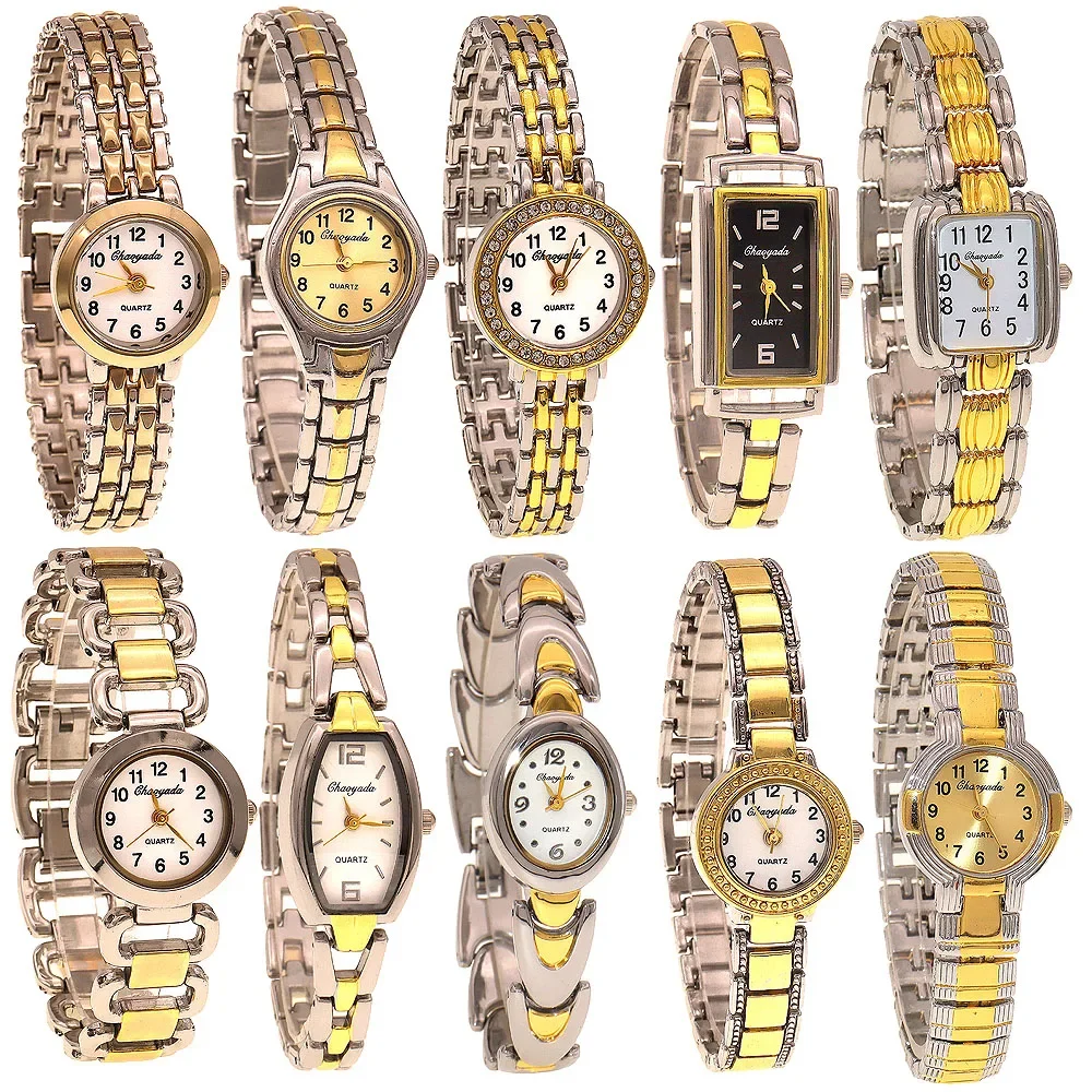10pcs/Lot, Mixed Bulk Women Bracelet Watch Quartz Watch Popular Wristwatch Female Elegant Ladies Watches relogio feminino 2