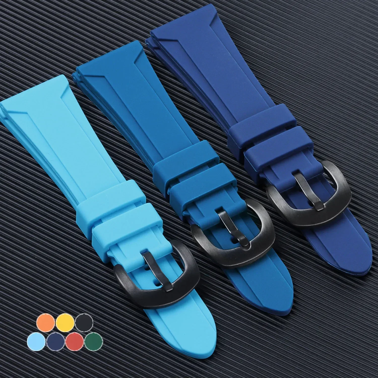 China Wholesale Polyurethane 27 mm Replacement Watch Band COL-SW-NEB_K0034011 main image 0