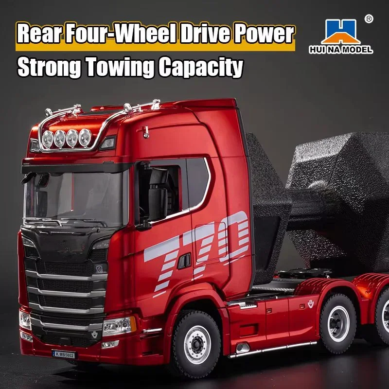 Huina 1501 RC Car 770S RC Alloy Tractor Truck 1/18 19CH 2.4G