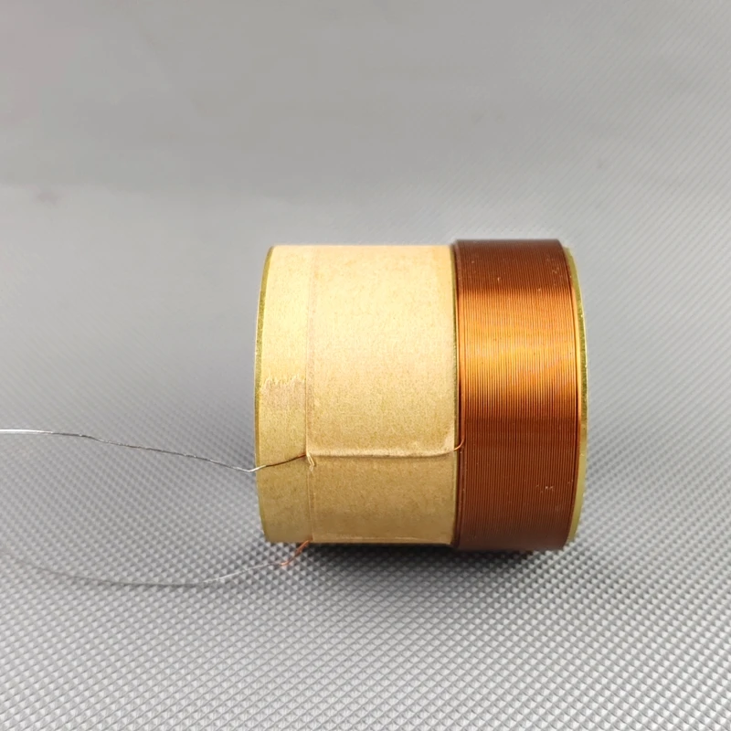 2pcs 50.5mm베이스 보이스 코일 화이트 알루미늄 4F 사운드 공기 배출구 DIY 부품 8ohm 스피커 수리 액세서리