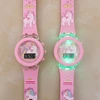 Girls Kids Children Cartoon Unicorn Collection Digital Electronic Flash Glow Up Light Colourful Birthday Party Gifts Watches 5