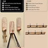 Non-Destructive Wood Wall Hooks - Adhesive Wall Hooks - Boho Decorative Wall Hooks 3