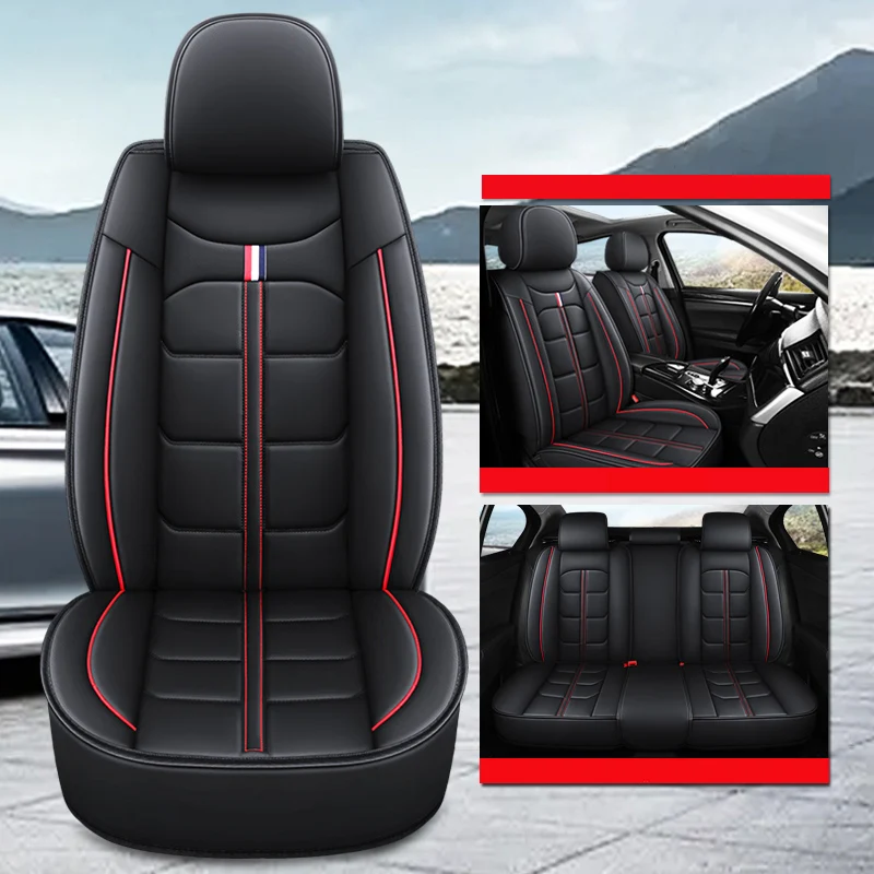 

Car Seat Covers Full Set Universal For Toyota Aygo Avensis T25 Corolla Yaris Rav4 Prius Camry Estima Tacoma Auto Accessories