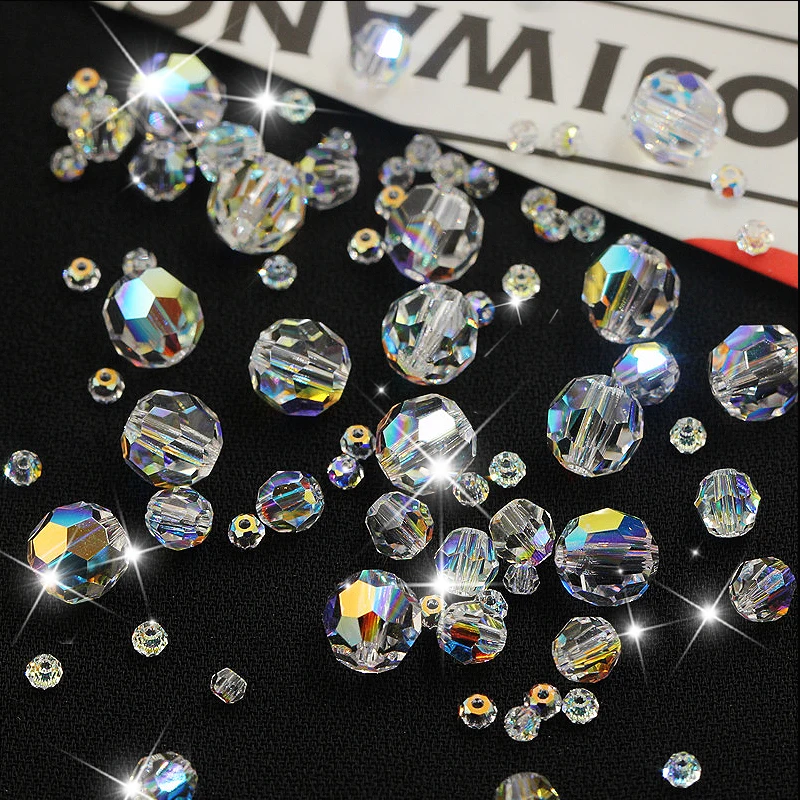 Jmassyang Perline Di Cristallo Briolette 8 Mm - Rondelle Sfaccettate Per Gioielli Fai Da Te - 250 Pezzi Colore Oro Champagne AB - Ideali Per Bracciali, Collane E Orecchini