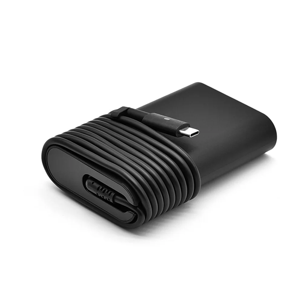 65W USB C Laptop Charger For Dell For XPS LATITUDE Fast Reliable Power Laptop Adapter Type-C Interface Computer Chargers