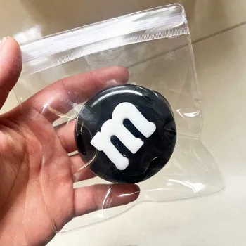 Handmade M Candy Squishy Stress Relief Toy Mochi Taba Squishy New Fidget Toy Biscuit Pinching Toy Decompression Toy