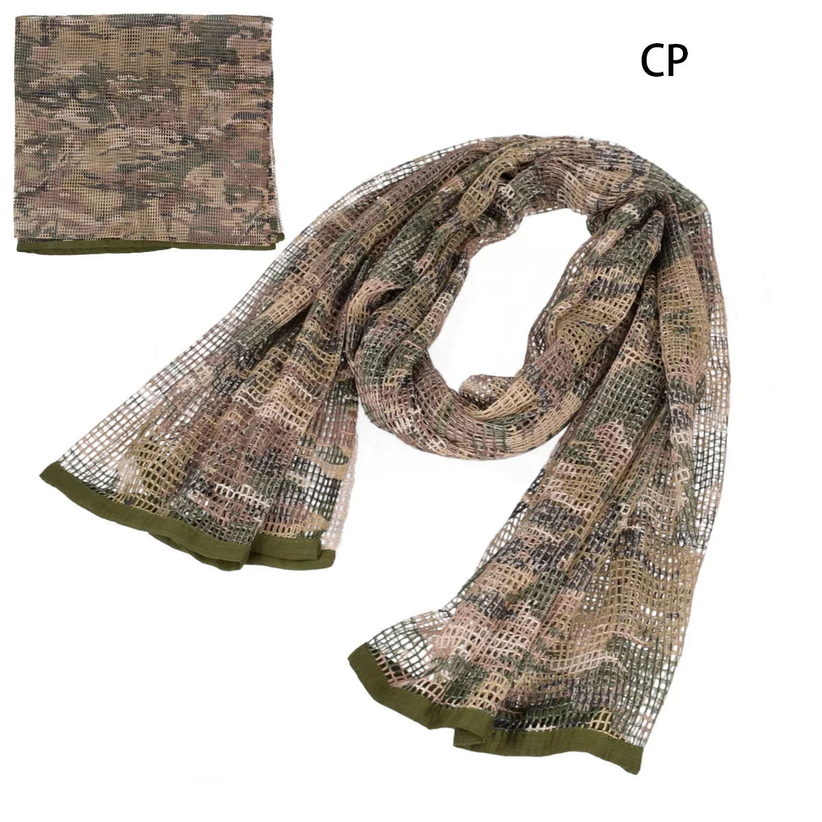 Camouflage Netting Tactical Mesh Net Camo Scarf Sports Hunting Shooting Wild Photography Sniper Camo Mesh Hiking Scarves 5