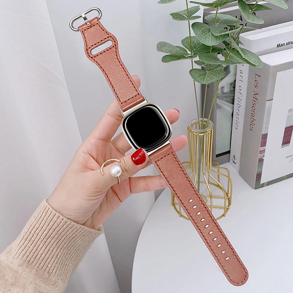 Genuine Leather Casual Fashion Wristband Strap