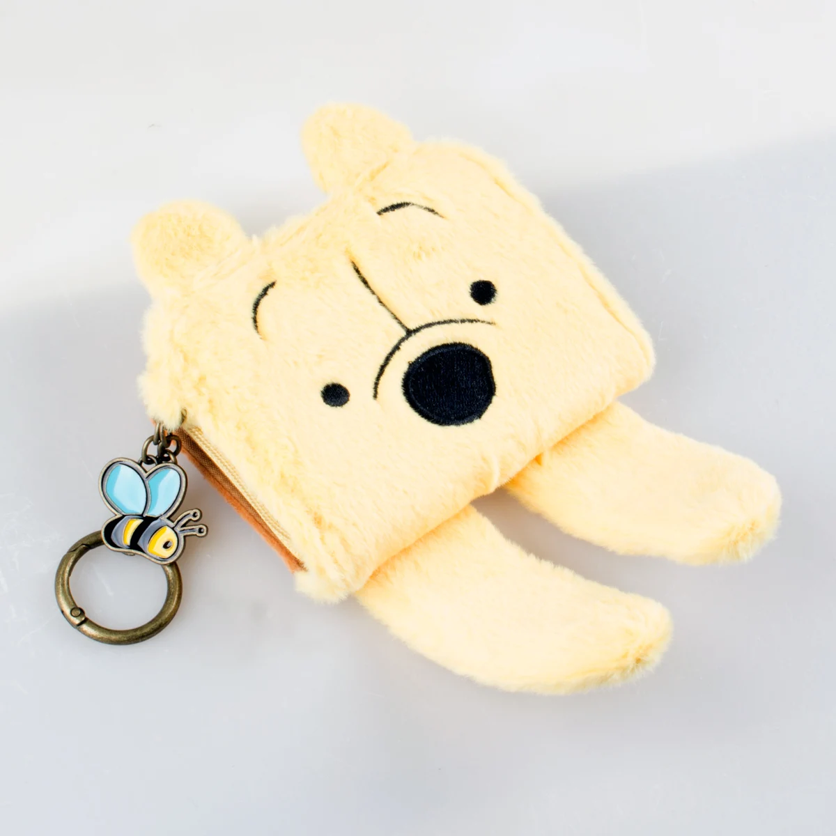 Disney Winnie the Pooh Plush 3D Wallet Fashion Personality Coin Purse Card Holder ID Window