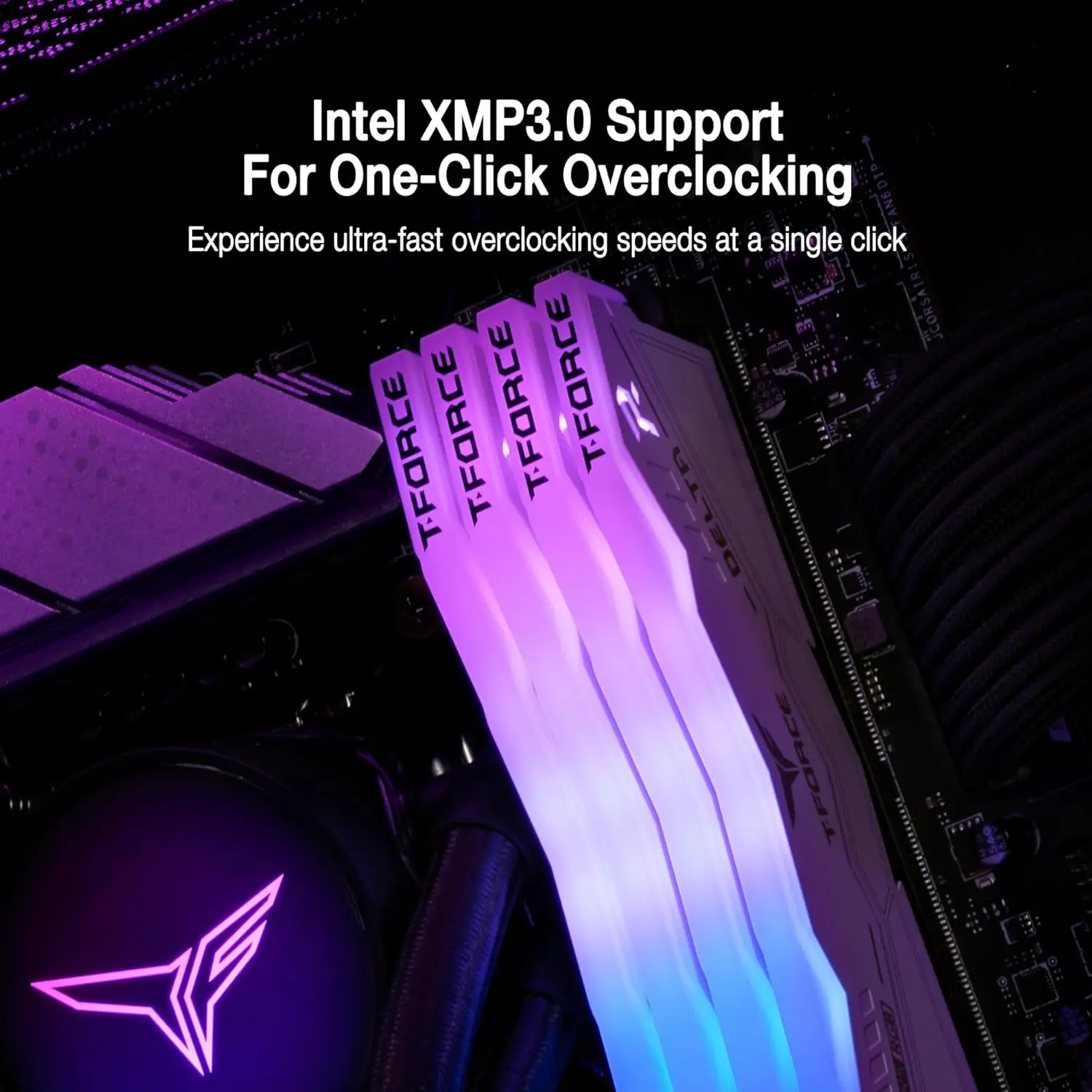 TEAMGROUP T-Force Delta RGB DDR5 32GB (2x16GB) 6000MHz CL30