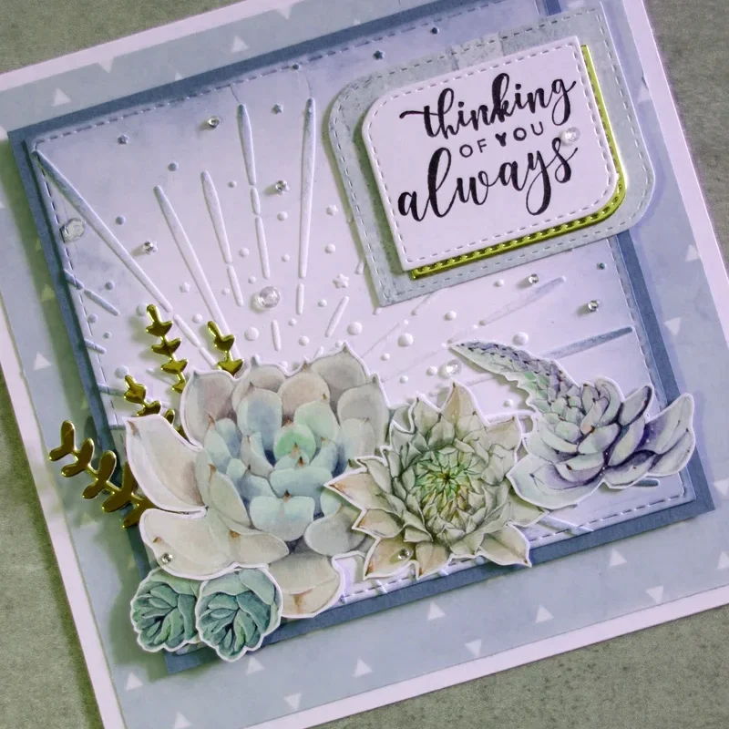 Plastic Embossing Folder Fireworks Textured Embossing Folder Card Making Scrapbooking Photo Album paper craft supplies