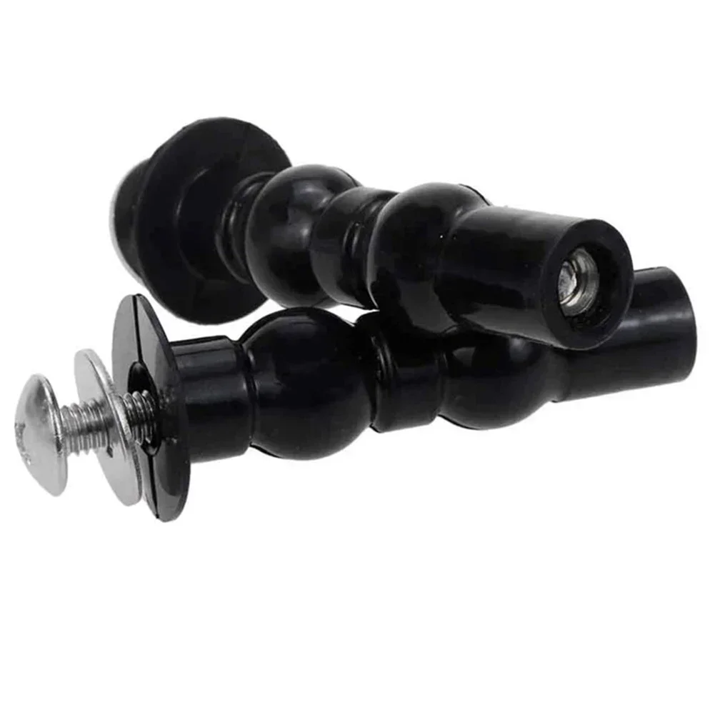 2 Pack Toilet Hinge Screw Expanding Rubber Bolt Top Nuts Compatible Replacing Broken Toilet Hinges toilet hinge replacement