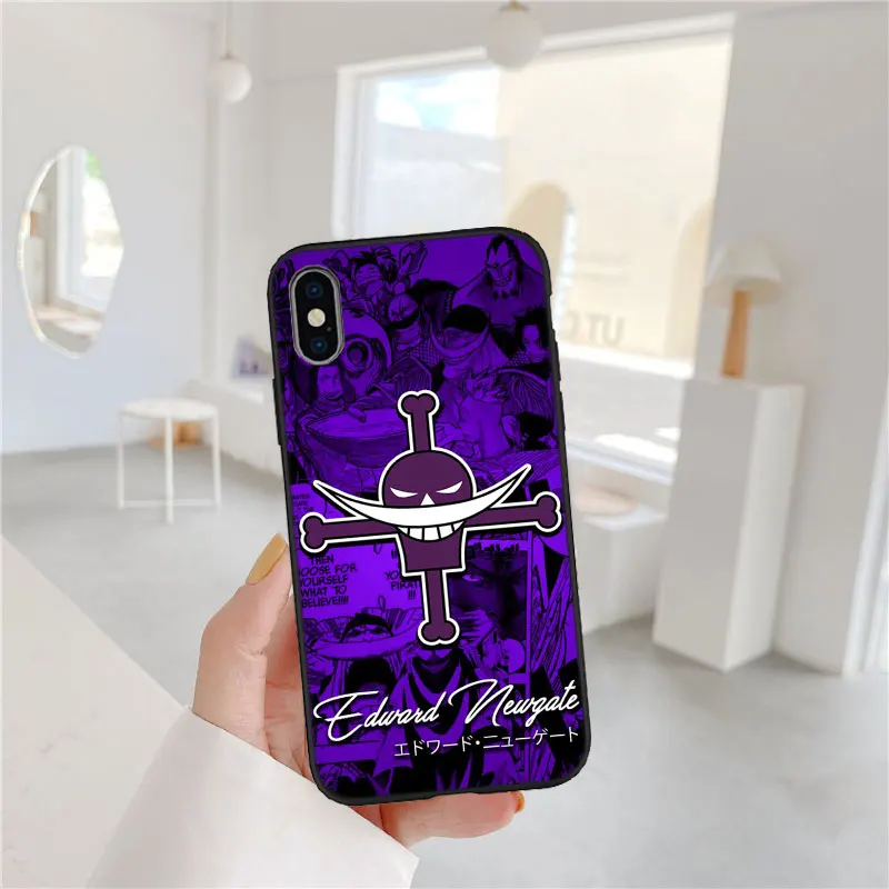 Edward Newgate One Piece Soft Shell Phone Case