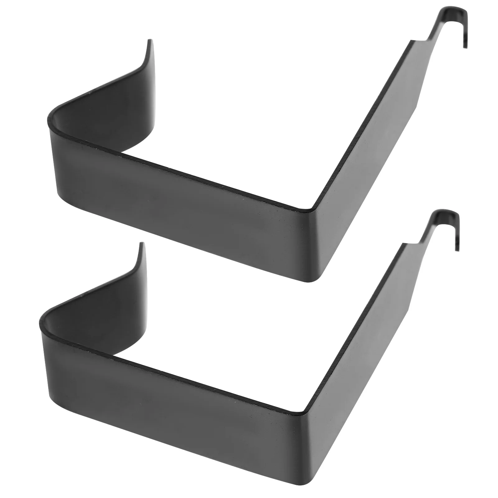 

2Pcs Creative Design Towel Door Back Hanging Hook Punch-free Door Towel Hanger