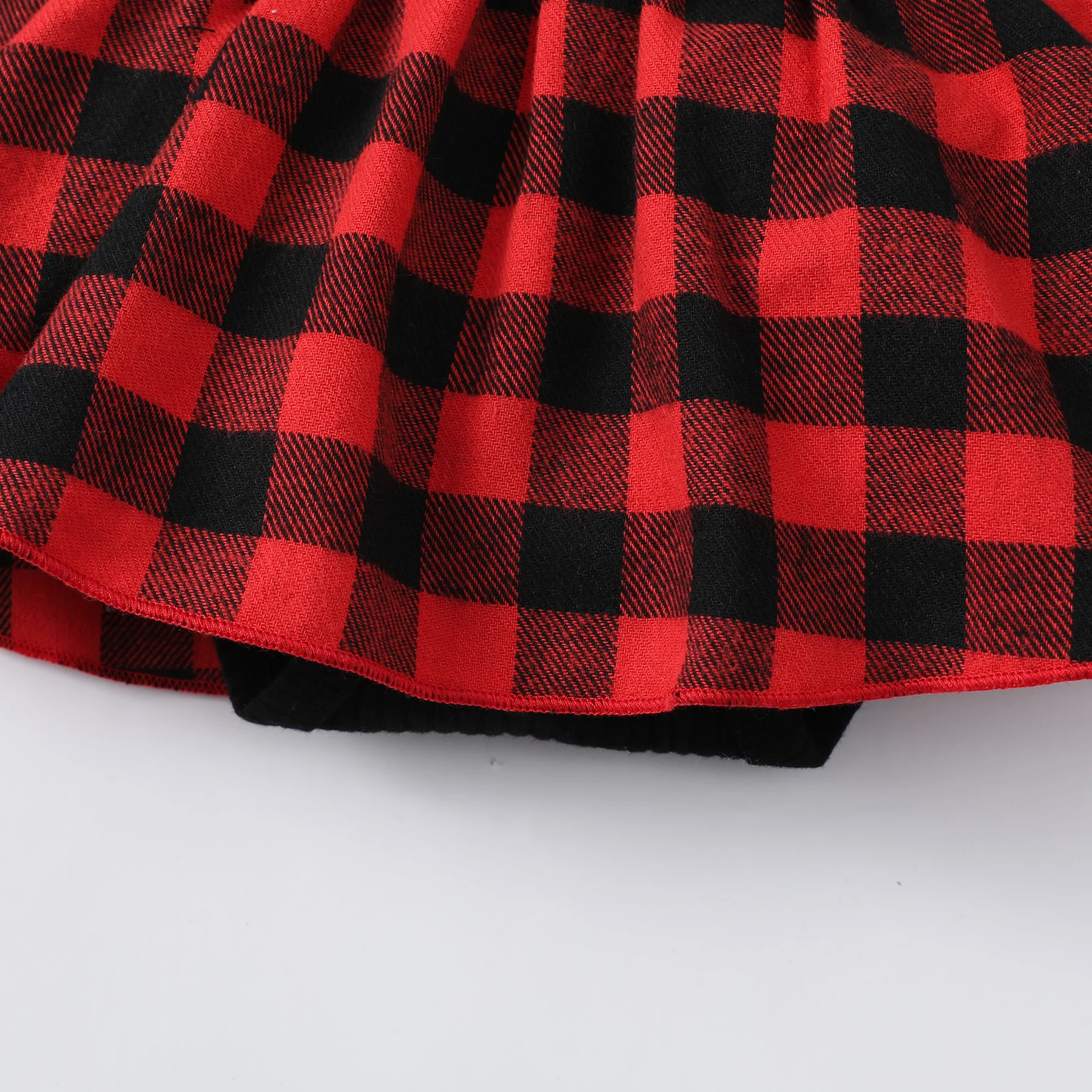 Newborn Baby Girl Dress girls dress baby girl dress With Small Fly Sleeve Checkered Dress and Bow Headband 0-18Months old Baby Spring And autumn