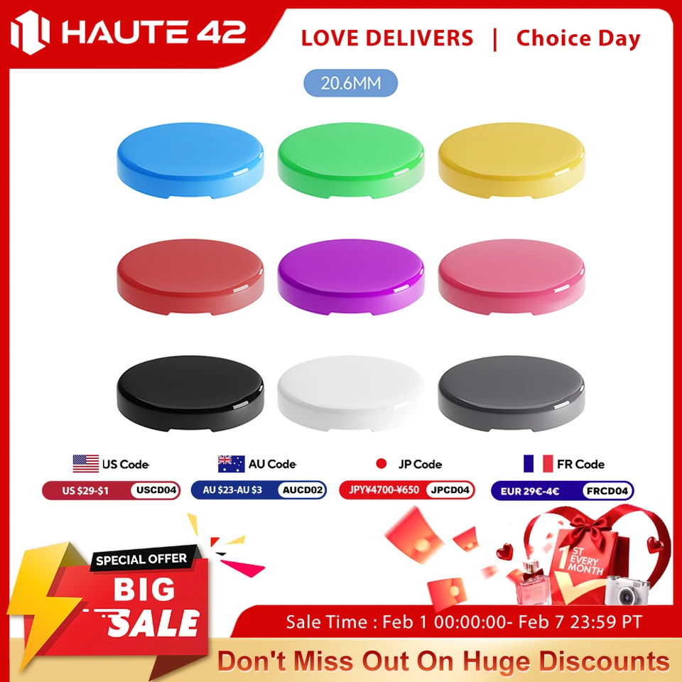 Haute42 ヒットボックス クロス キーキャップ レバーレス アーケード