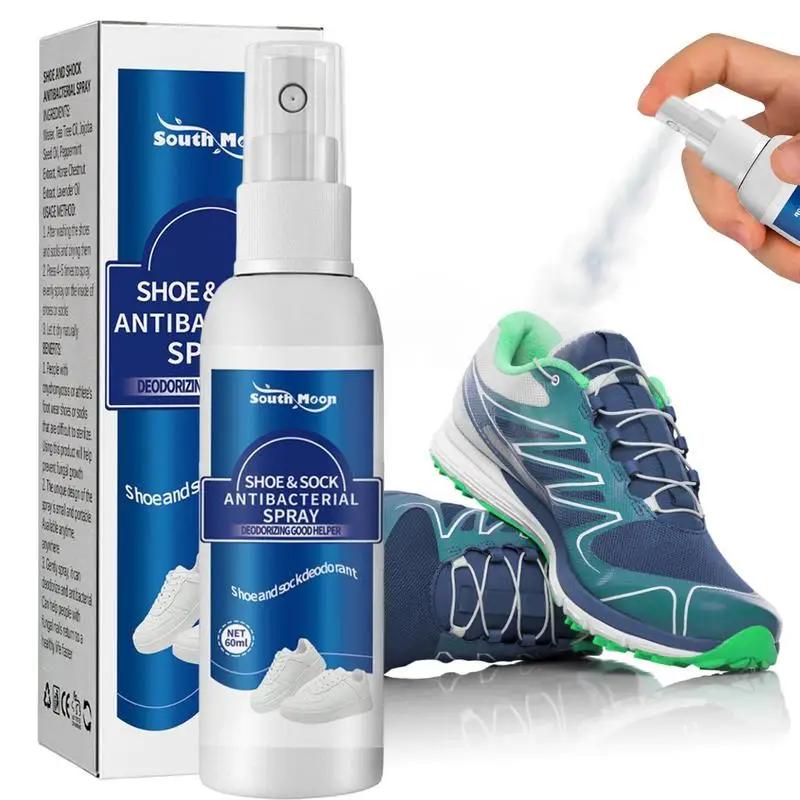 Shoe Odor Removal Spray Deodor Perfume Spray Shoe Foot Deodorizer Natural Deodorizer Spray Refreshing Foot Spray Odor Removal Sweatproof Care D&eacute;odorant Perfume for Shoe