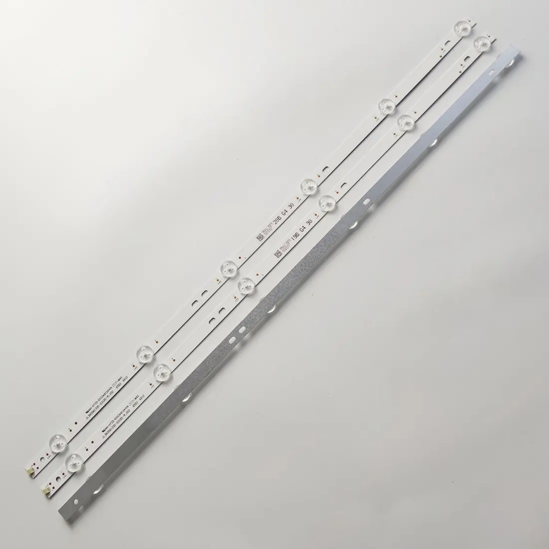 Tira de Luz de Fundo Led para 65d3 tv 6x12 12 mm v2 Hv650qub-f9a Jl.d65061330031ds-m_v02 Rnsmu6540 Rtu6549-c - Imagem 2