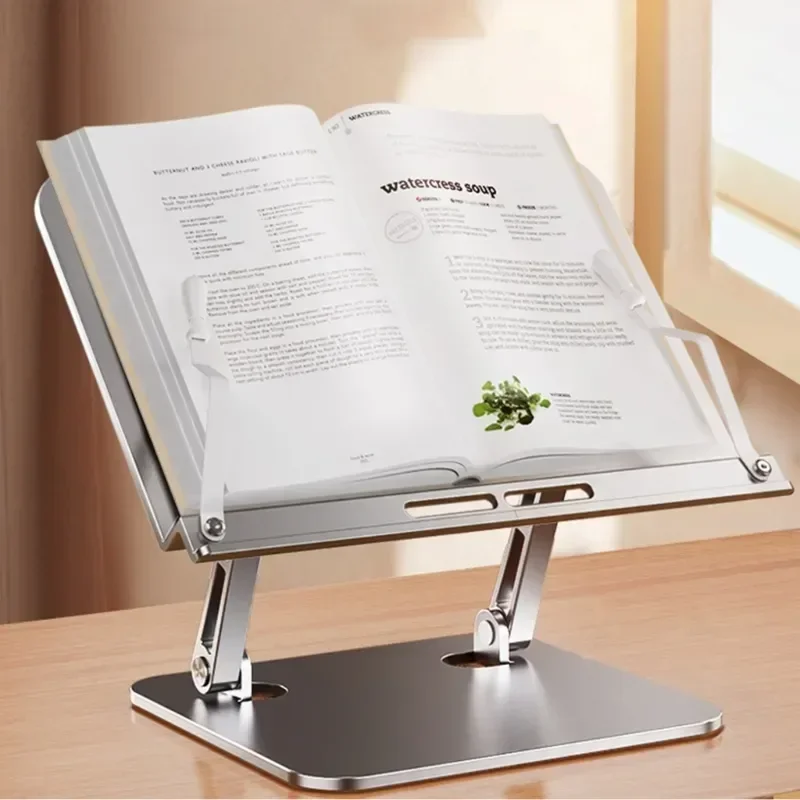 

Office Laptop Book Adjustable Angles School Dropshipping Heights Bracket Tablet Reading For Stand Cookbook Holder Multi