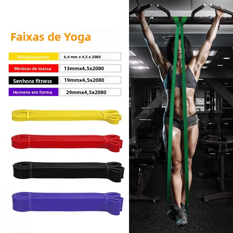 Conjunto de 5 Faixas Elásticas