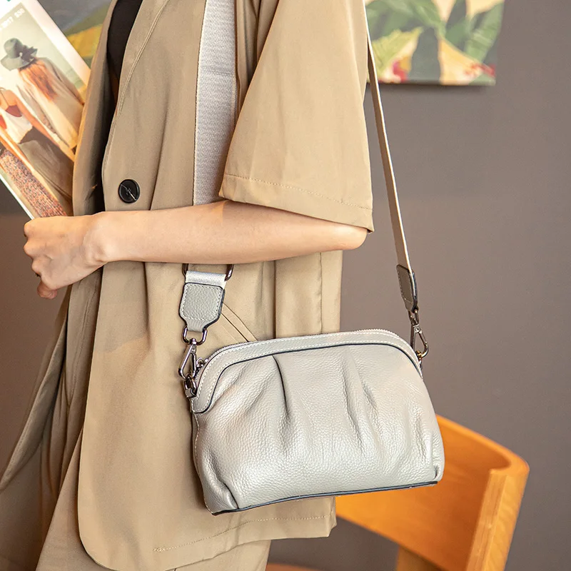 Fashion New High Quality Soft Real Leather Women Designer Handbags