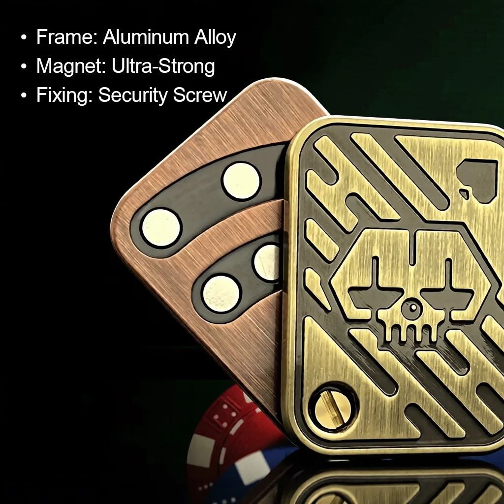Enhanced Metal Fidget Slider Toy for Stress Relief and Focus