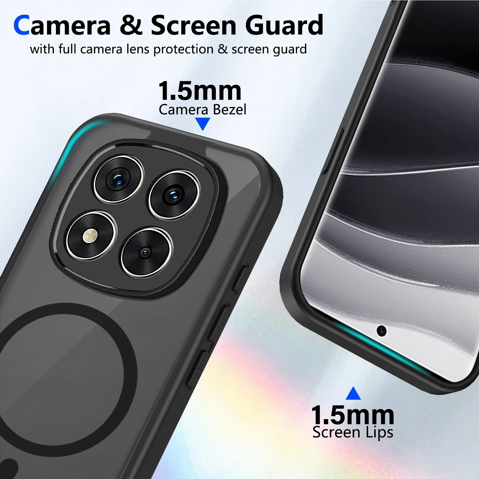 Magnetic Shockproof Acrylic Phone Case