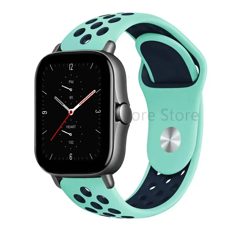 Sport Silicone Watch Band - 20mm/22mm Adjustable Strap