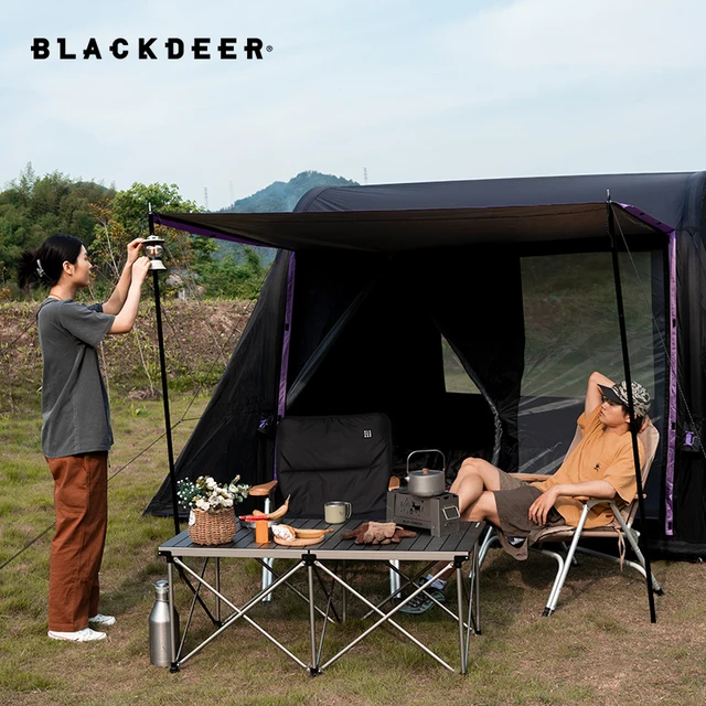 Blackdeer Air Tent 4 6 Person Large Area Space Outdoor Waterproof Silvering Family Camping Traveling
