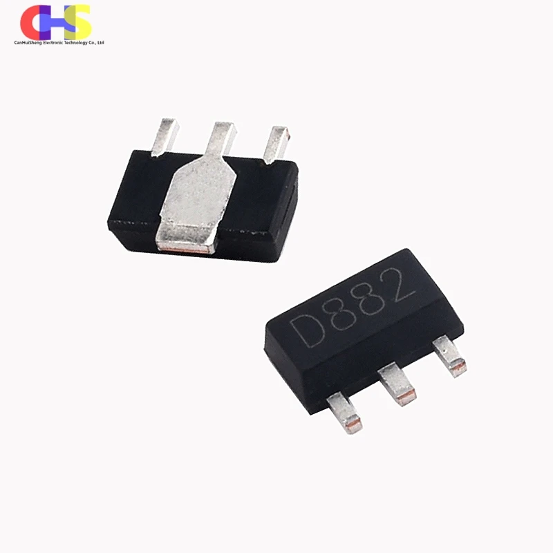 2SB772 2SD882 TO-126 B772 PNP D882 NPN SOT-89 Audio Power Transistor 20-50pcs bjt transistor transistors kit