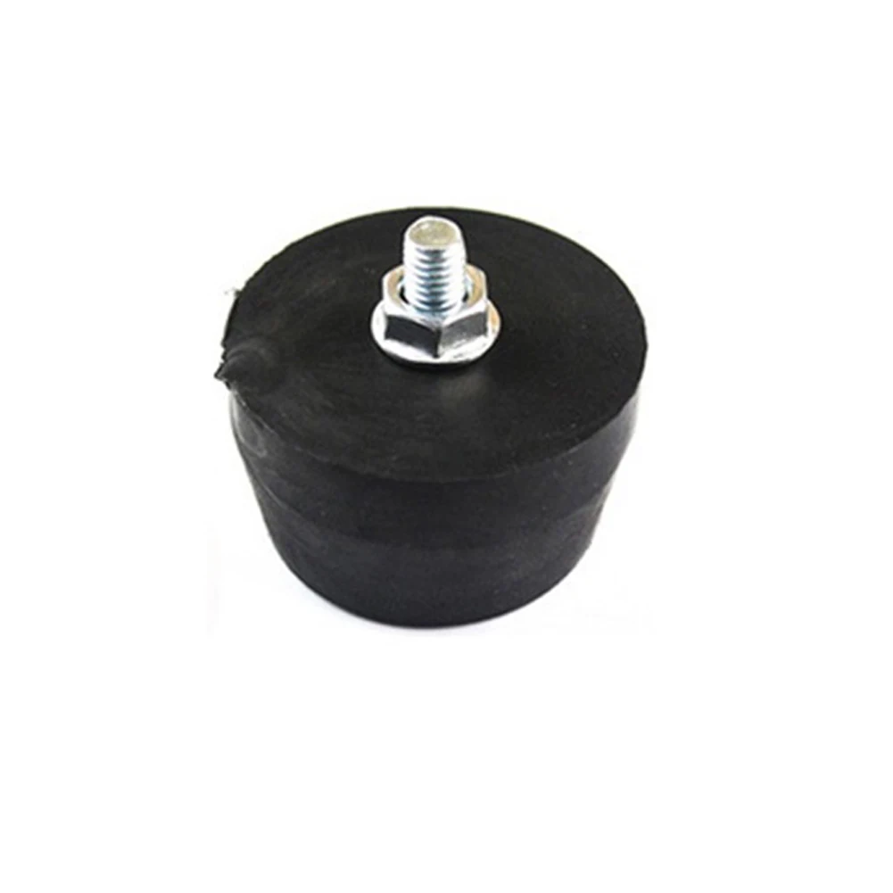 

Air Compressor Foot Pad M8 Foot Pad 52×28mm Black M8 Non-Slip Rubber Vibration Isolator Oil-free Machines 4Pcs Set