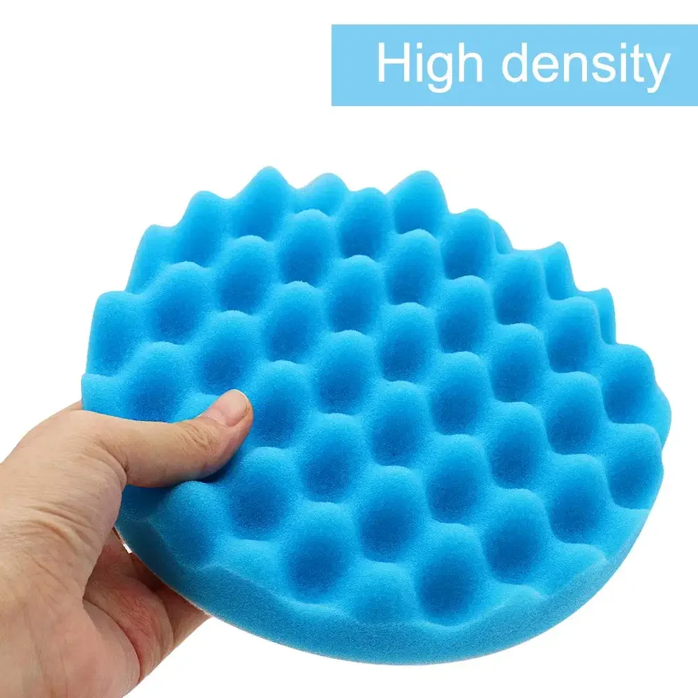 Waving Polishing Pads Set 3/4/5/6Inch Waving Polishing Pads Set 5 Pcs Sponge Pads For Auto Car Body Polishers For Car Polishing Sanding Waxing