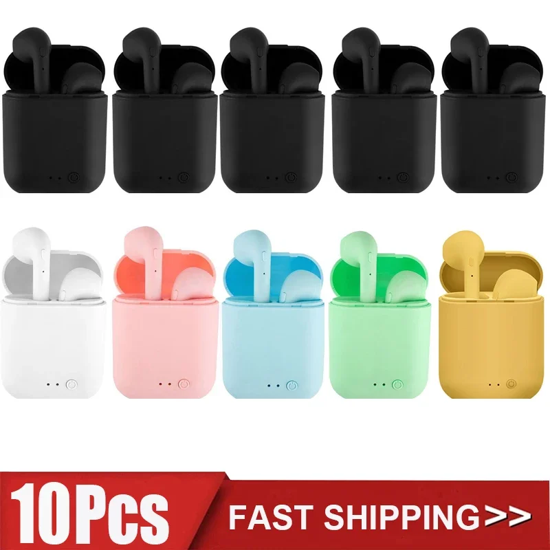 

10Pcs I7s Mini 2 TWS Earbuds Wireless Headphone Bluetooth Earphone 5.0 Stereo Headset with Microphone for IPhone Android Phone