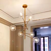 Europe Modern Creative Concise Style Glass Pendant Light Bubbles Study Livingroom Restaurant Cafe Kitchen Decoration Stand Lamp 1