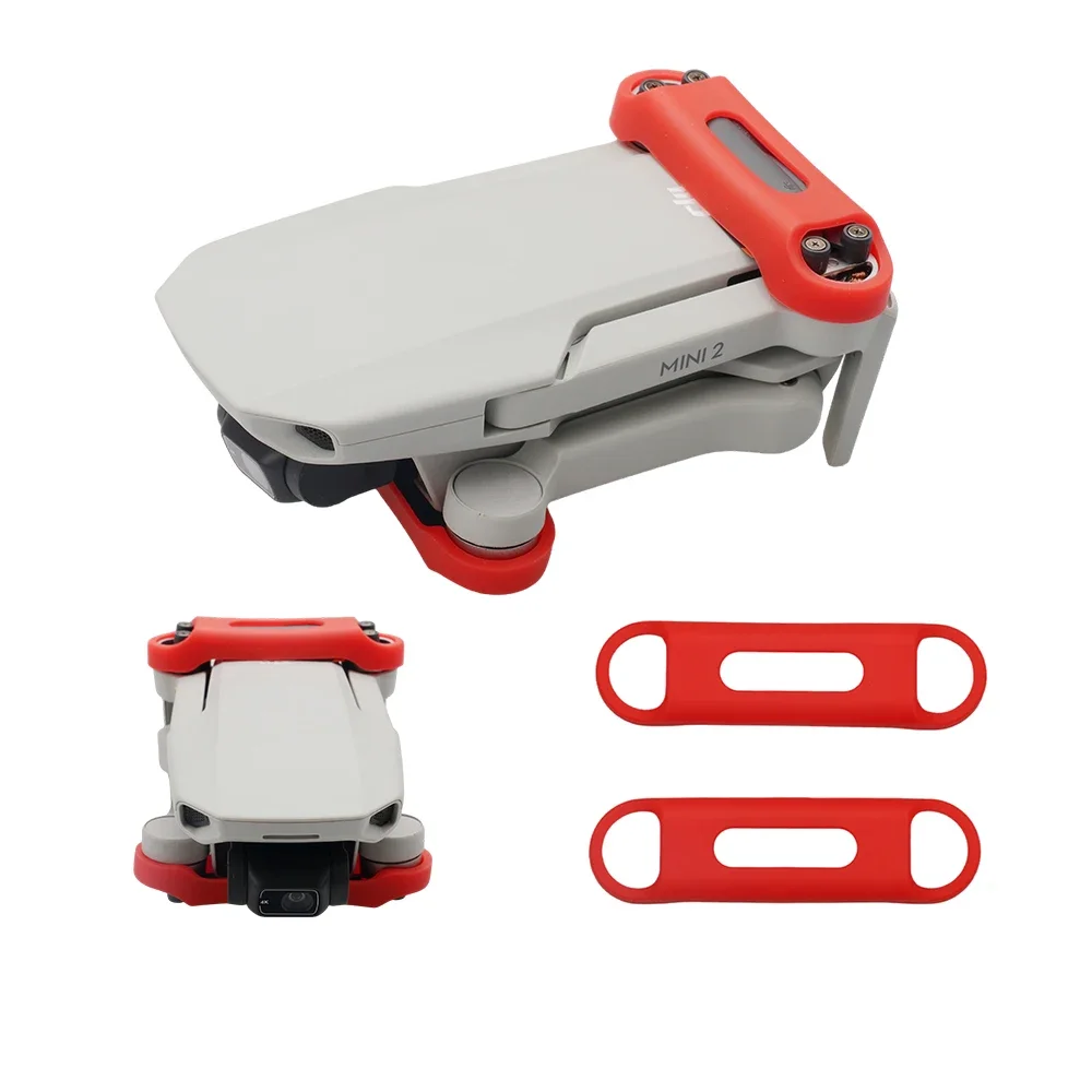 Support d'hélice silicone blanc sur Mavic Mini, maintien sécurisé des pales. Achetez Support d'hélice Silicone pour DJI Mini 2/SE/Mavic Mini.