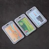 Transparent PP Plastic Working Permit Case Credit Bank Card Protective Cover Bag Holder ID Tag Pass Employee's Work Card Sleeve 3