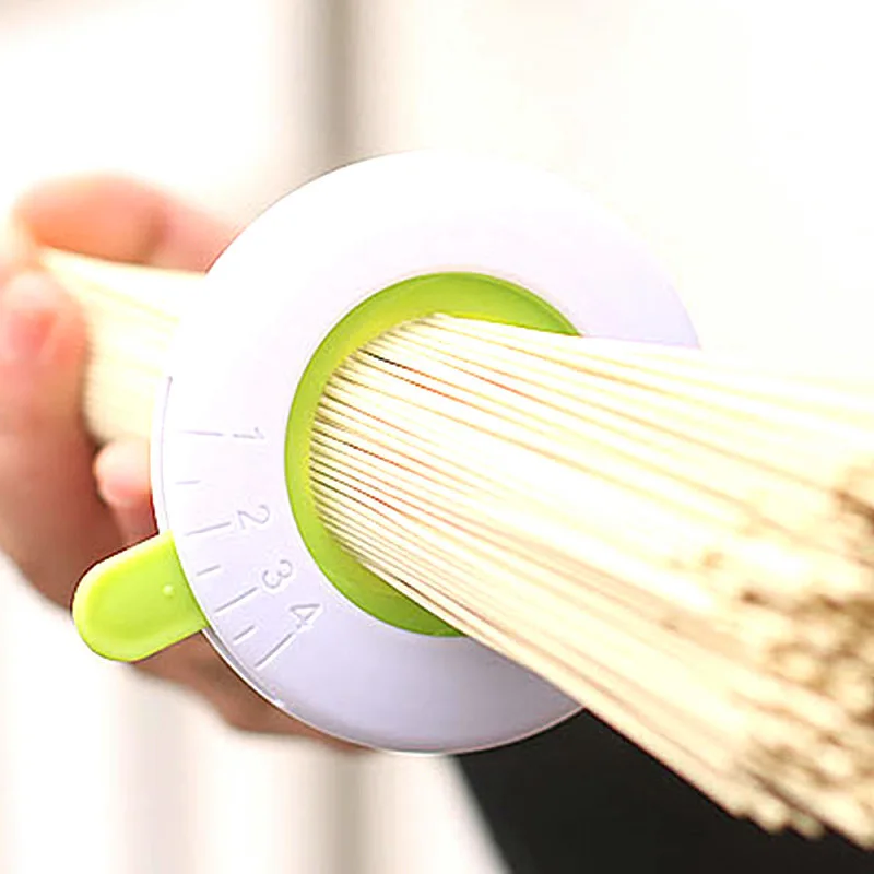 Creative Spaghetti Measures Plastic 1-4 People Adjustable Pasta Tools Noodle Measuring Tools Kitchen Component,pasta measurer