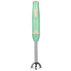 Immersion Hand Stick Blender Electric Food Vegetable Grinder Hand-Held Cooking Complementary Food Machine EU Plug Green