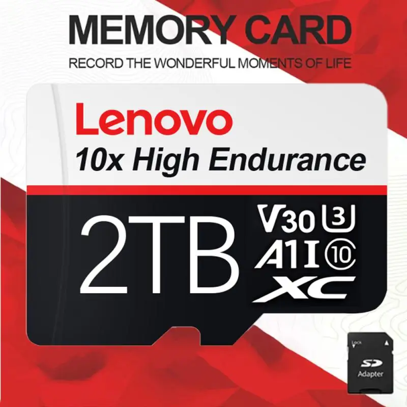 Lenovo A2 Sd Memory Card 2Tb Micro Tf Sd Card 1Tb 128Gb Classe 10 Mini Sd Card 256Gb 512Gb Sd/Tf Flash Memory Card Per Telefono Ps5