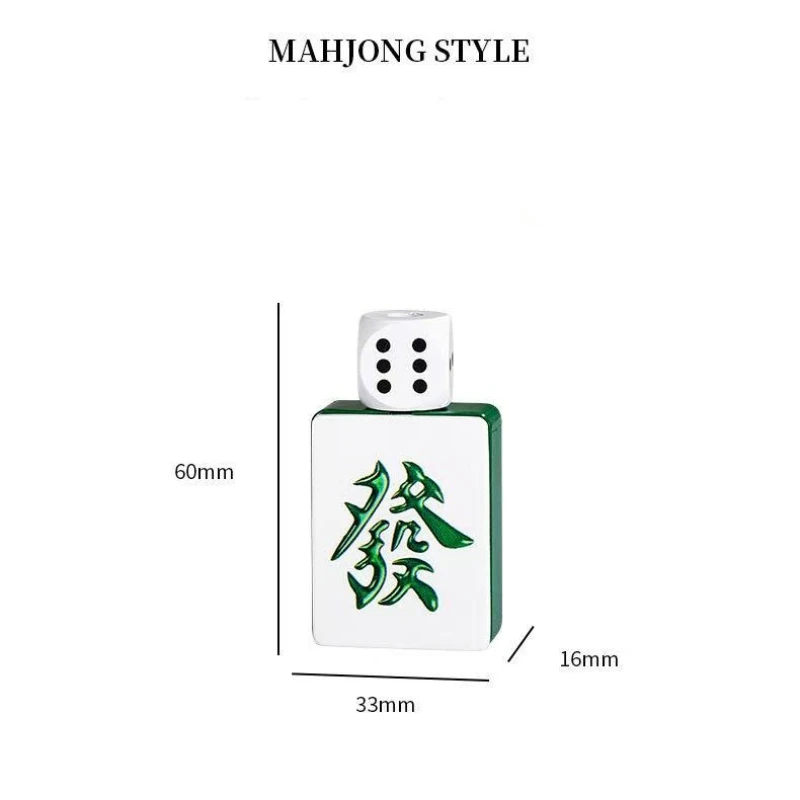 2026 dados giratorios mahjong diseño estereoscópico a prueba de viento llama roja encendedor de gas butano encendido desplegable encendedores divertidos al aire libre 2026 dados giratorios Mahjong diseño estereoscópico a prueba de viento llama roja encendedor de Gas butano encendido desplegable encendedores divertidos al aire libre 6