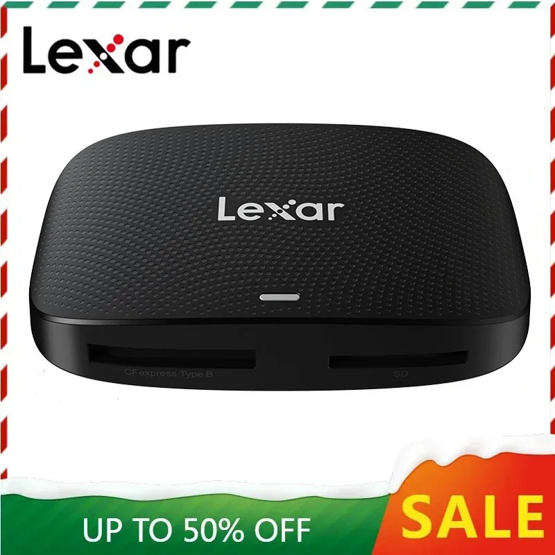 Lexar CFE 카드 CFexpress 타입 B SD 카드 리더, USB-C A 2 데이터 메모리 카드, RW520U 전문 카드 리더, 2 인 1 표준