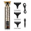 T9 Hair Clipper Electric Clipper Hairdressing USB Electric Three-speed Speed Adjustment Large-screen Power Display Metal Shaver 1