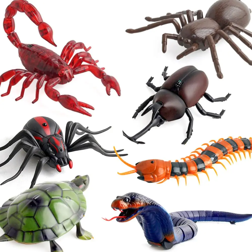 

Centipede Gift Spider Ant Snake Remote Control Infrared RC Toy Fake Toys Prank
